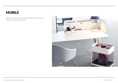 bluespace interiors - Organize Your Workspace with 收纳 Solutions 型录 第 23 页