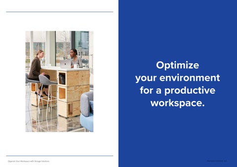 bluespace interiors - Organize Your Workspace with 收纳 Solutions 型录 第 24 页