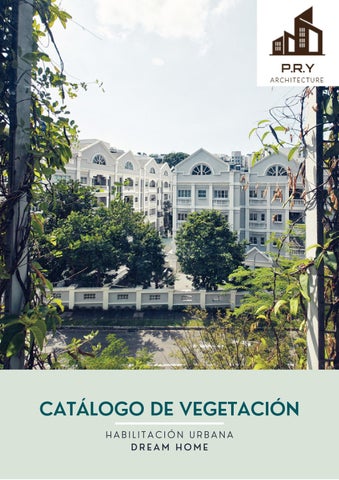 CATÁLOGO DE VEGETACIÓN- H.U- TALLER V