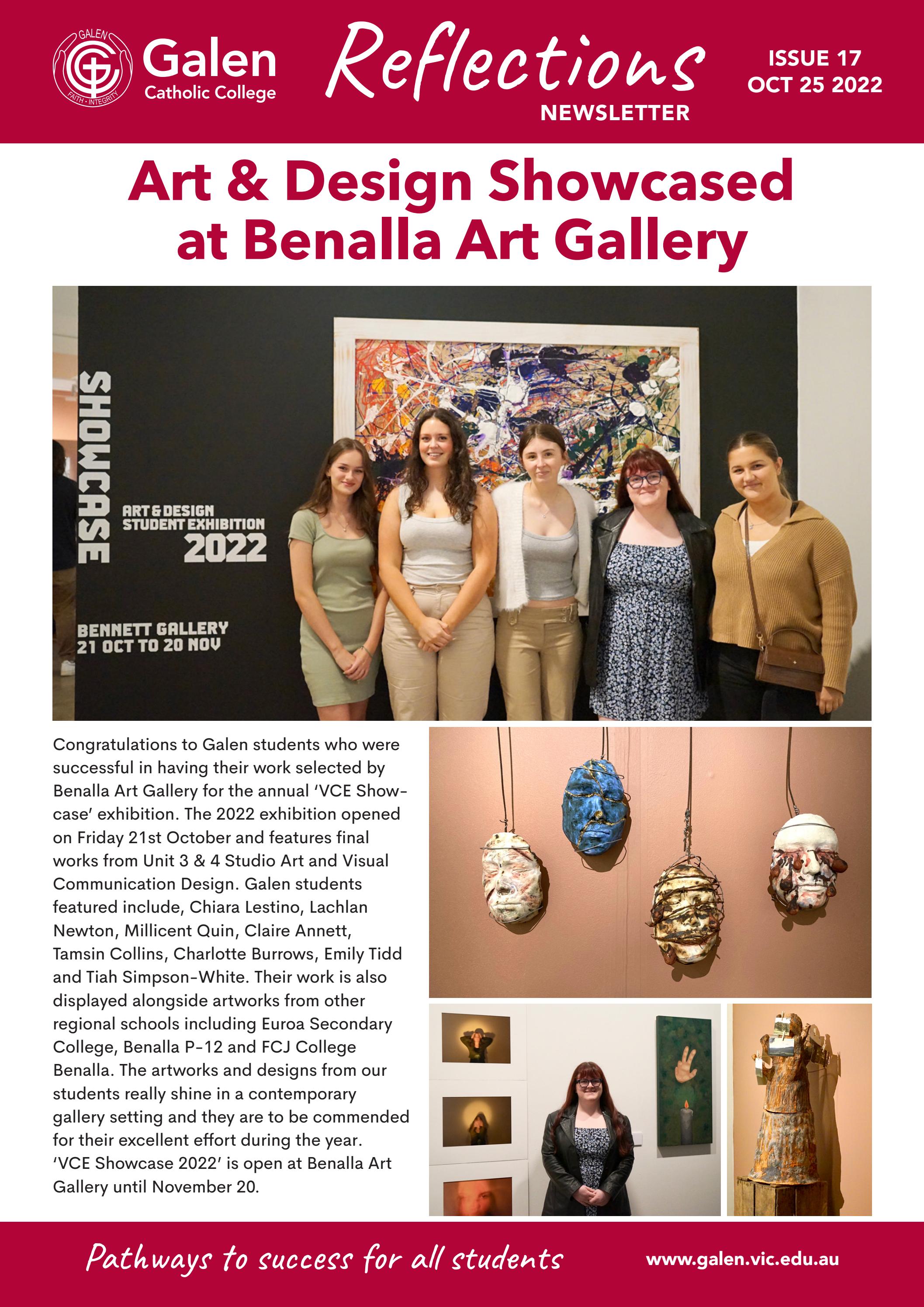 Galen Catholic College Reflections Newsletter Issue 17 2022 by Galen