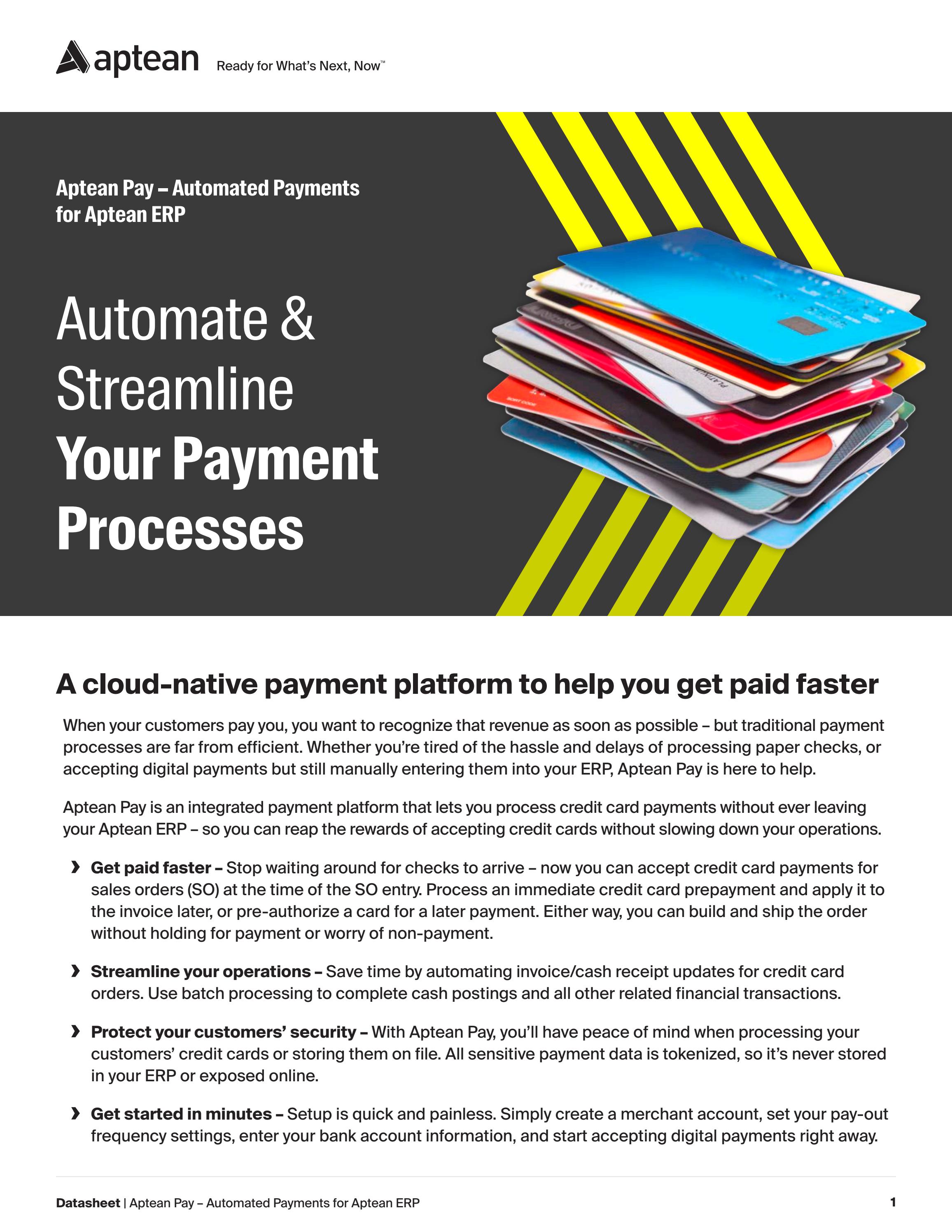 Aptean Industrial Manufacturing ERP Made2Manage Edition - Aptean Pay by ...