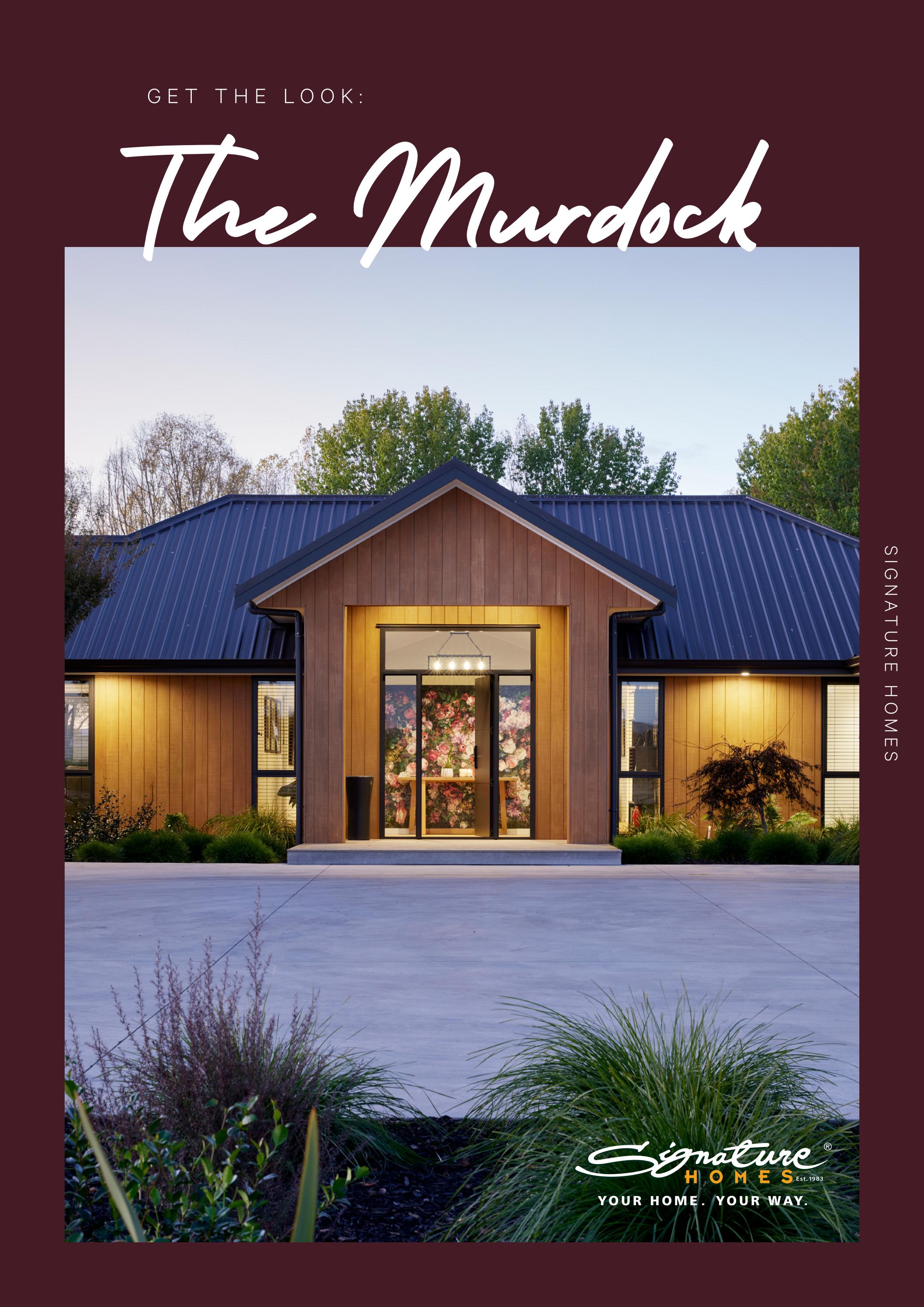Get the Look The Murdock by Signature Homes Ltd Issuu
