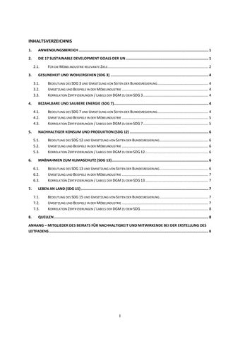 Leitfaden zur Umsetzung einer Nachhaltigkeitsstrategie in der Möbelindustrie 第 2 页