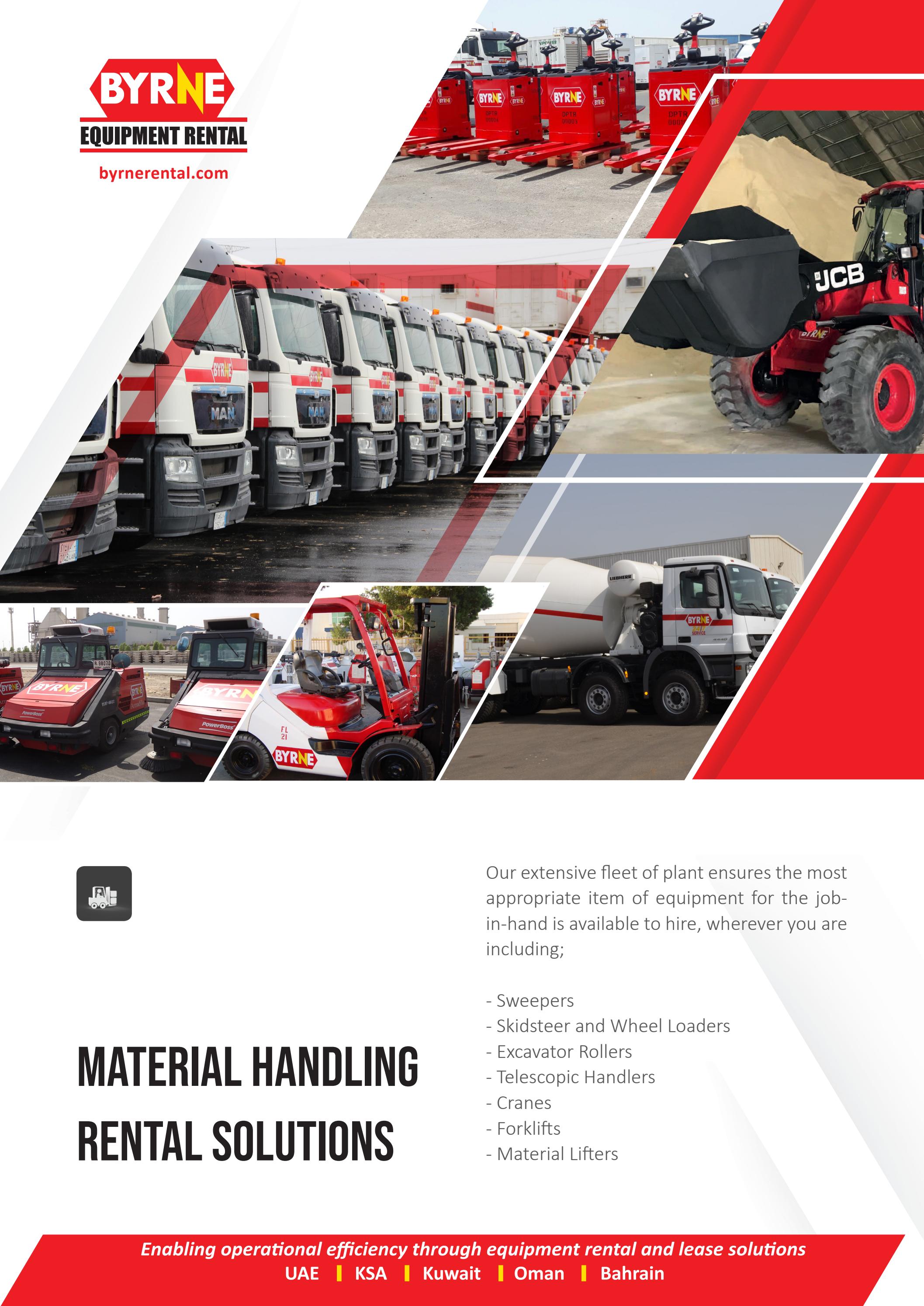 Material Handling Rental Solutions by Byrne Group Issuu