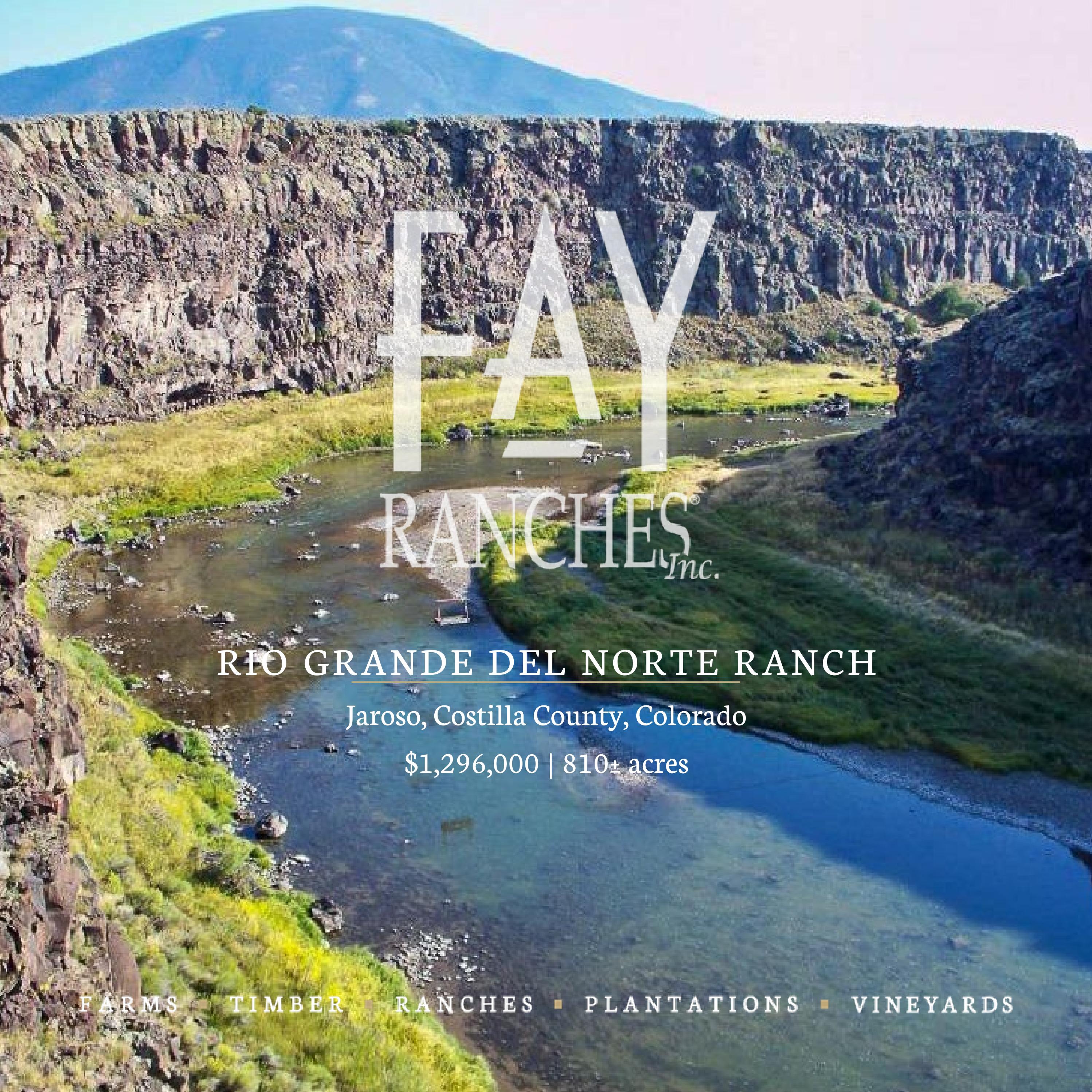 Rio Grande del Norte Ranch Fay Ranches by Fay Ranches Issuu