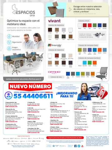 Ofix 家具目录 · Ofertas 英文 mobiliario 第 16 页
