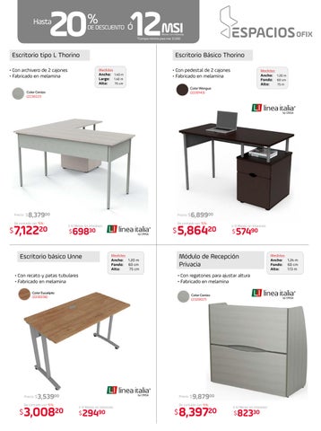 Ofix 家具目录 · Ofertas 英文 mobiliario 第 7 页