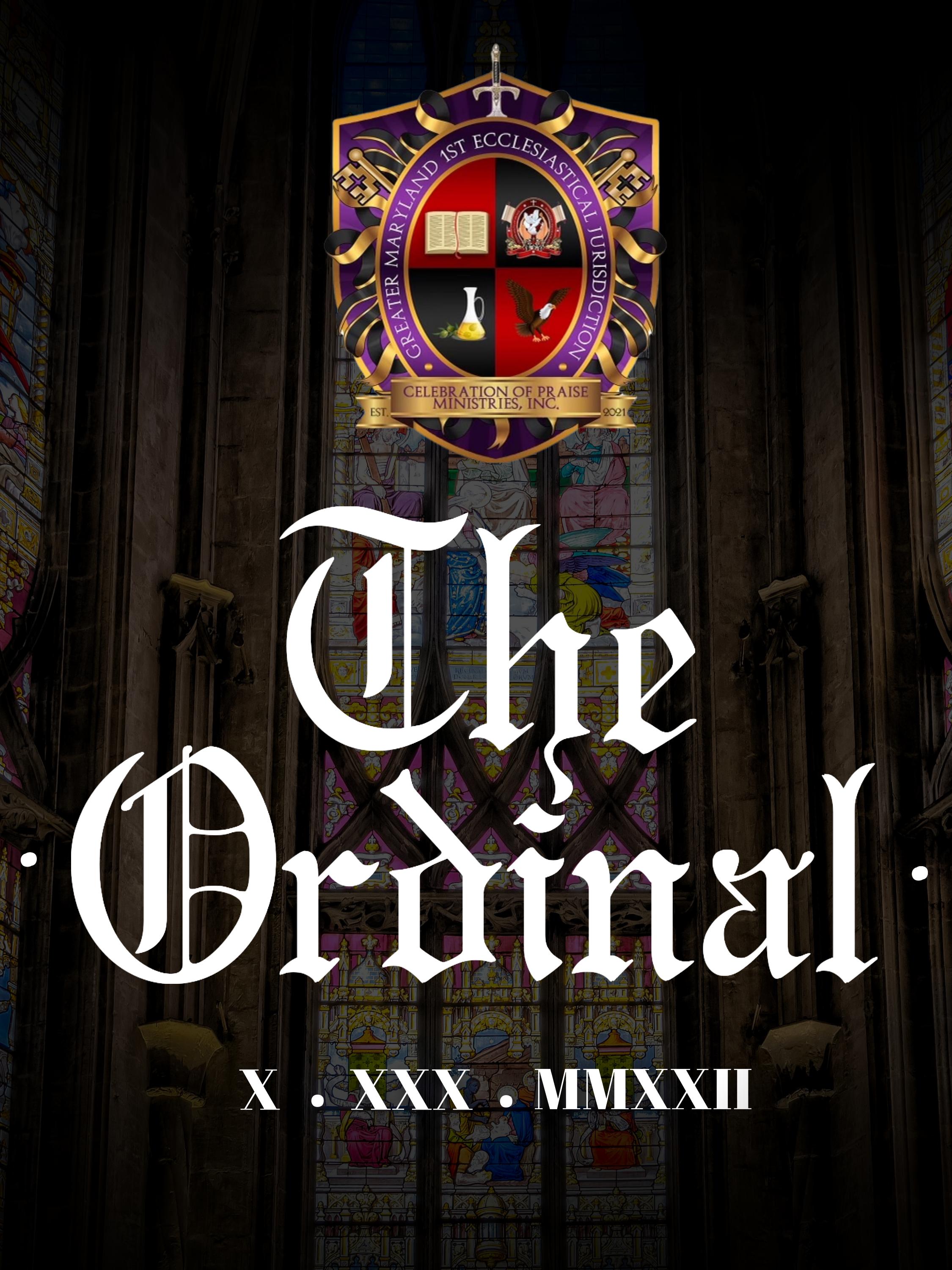 The Holy Ordinal of Pastor Asante D. Walker by restorationcod Issuu