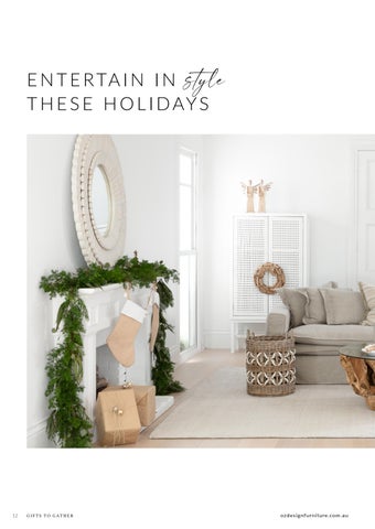 OZ Design Furniture 家具目录 · Gifts to Gather by 第 12 页