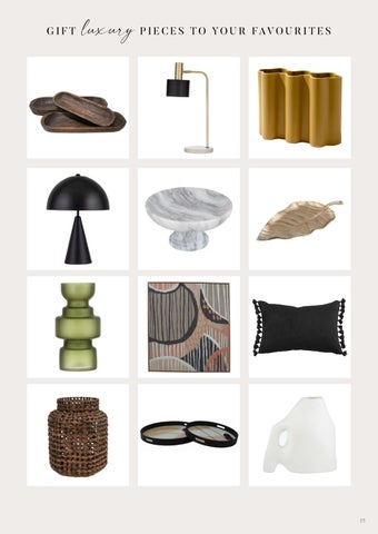 OZ Design Furniture 家具目录 · Gifts to Gather by 第 15 页