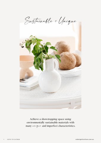 OZ Design Furniture 家具目录 · Gifts to Gather by 第 4 页