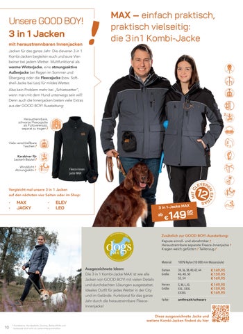 GOOD BOY Herbst/ 冬季 Kollektion 2022 - Die Bekleidung für Hundehalter 第 10 页