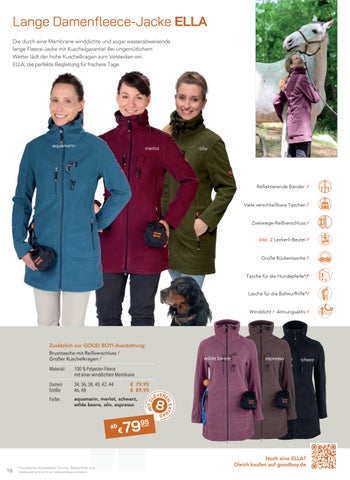 GOOD BOY Herbst/ 冬季 Kollektion 2022 - Die Bekleidung für Hundehalter 第 16 页