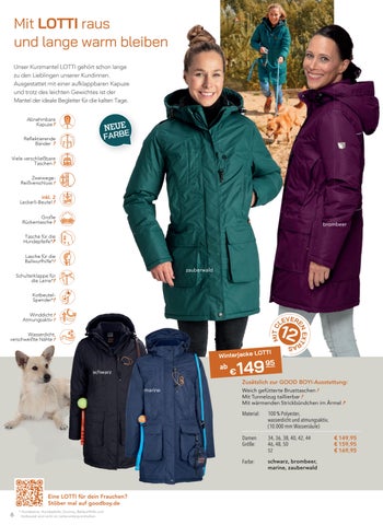 GOOD BOY Herbst/ 冬季 Kollektion 2022 - Die Bekleidung für Hundehalter 第 6 页