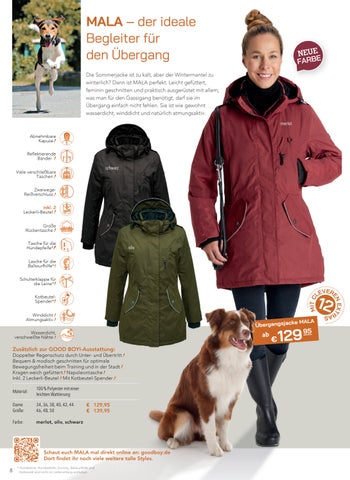 GOOD BOY Herbst/ 冬季 Kollektion 2022 - Die Bekleidung für Hundehalter 第 8 页