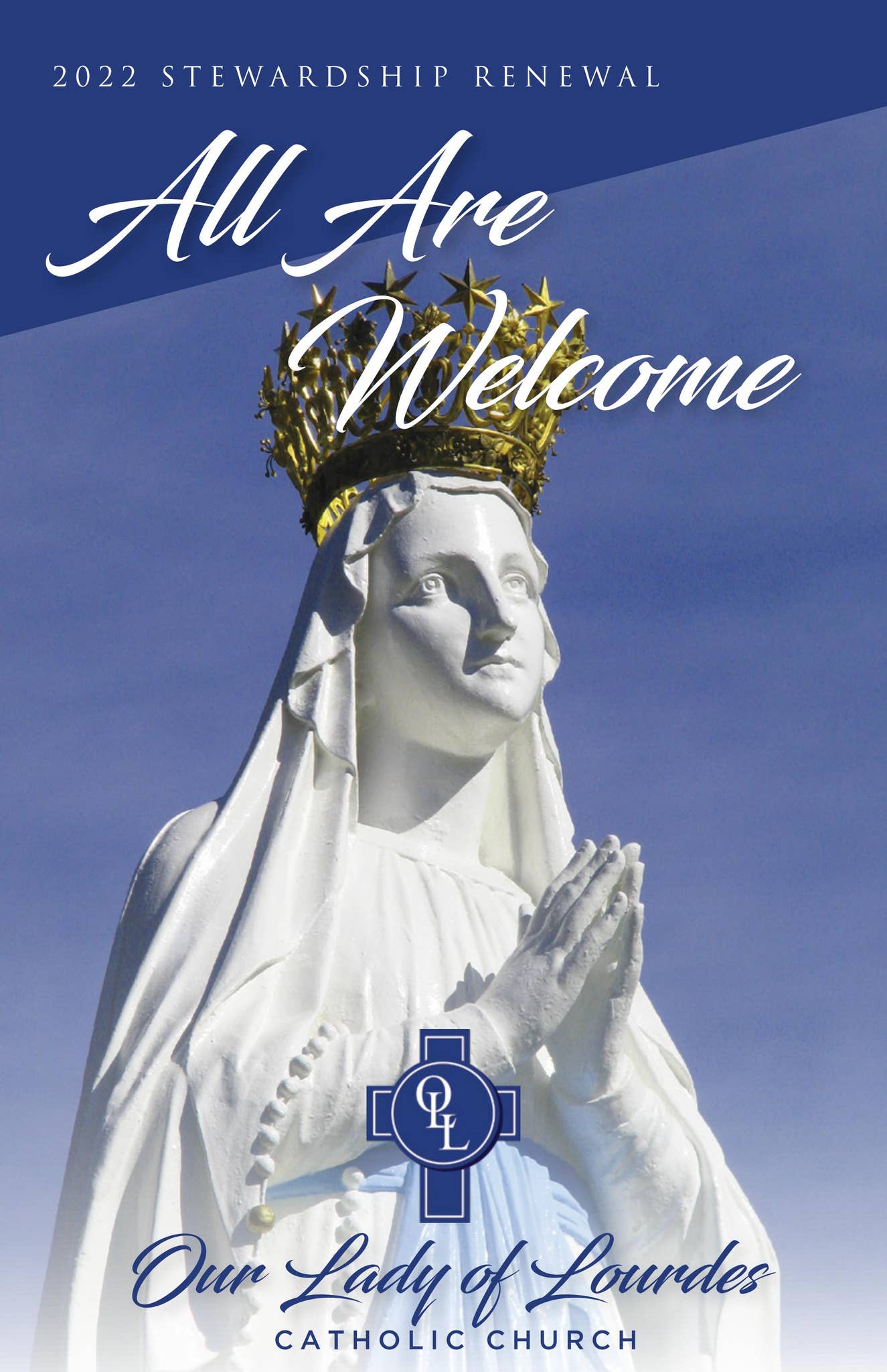 chinese dress ladies Our Lady of Lourdes Personalized Garden Flag main image 1