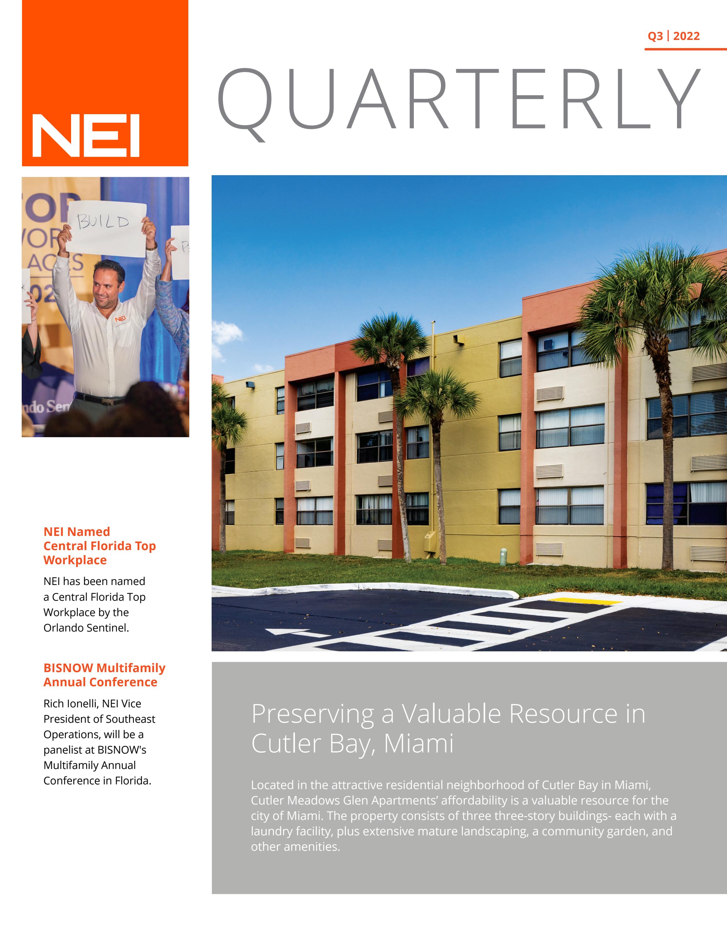 SE Quarterly Q3, 2022 by NEI General Contracting Issuu