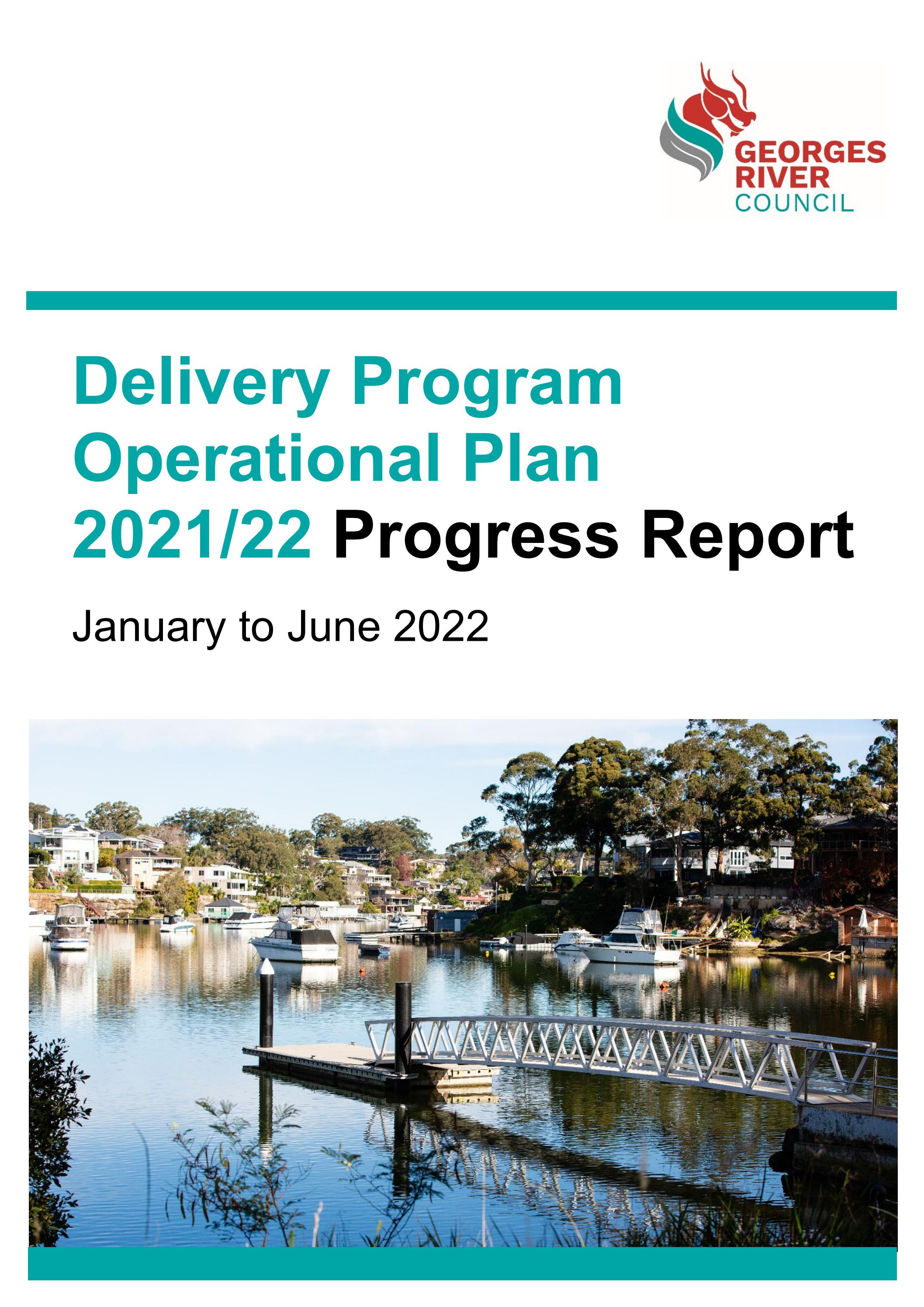 Delivery Program End of Year Progress Report 2021-2022 by Georges River ...