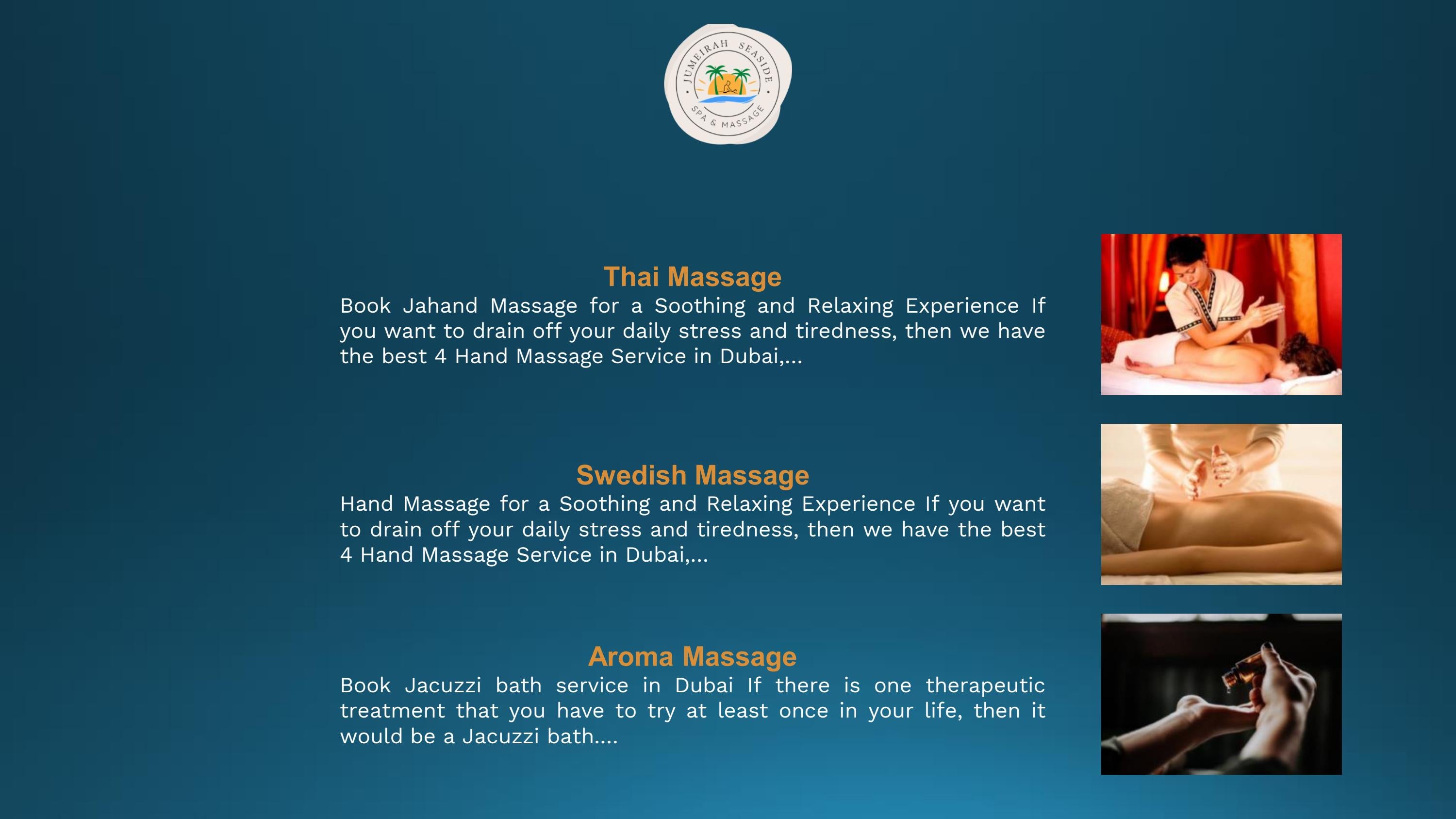 Jumeirah Massage Center by Jumeriah Seasidespa