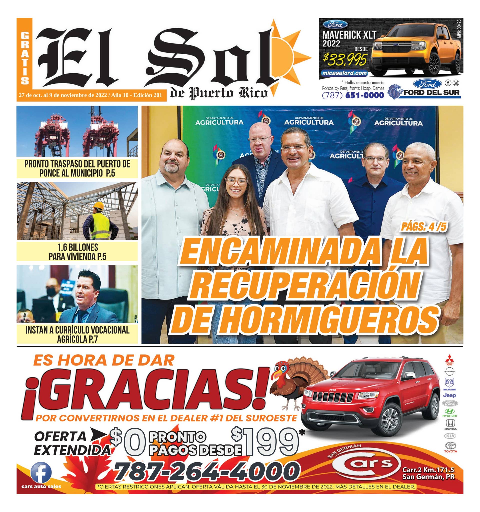 Periódico El Sol de Puerto Rico #201 by El Sol de PR - Issuu