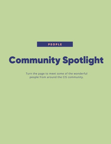 Copenhagen International School 灯饰目录 · Spotlights 期 6 - September/October 2022 第 22 页