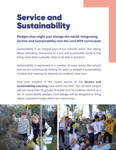 Copenhagen International School 灯饰目录 · Spotlights 期 6 - September/October 2022 第 7 页
