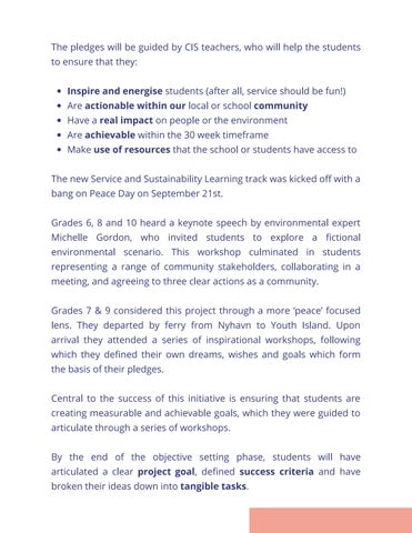 Copenhagen International School 灯饰目录 · Spotlights 期 6 - September/October 2022 第 8 页