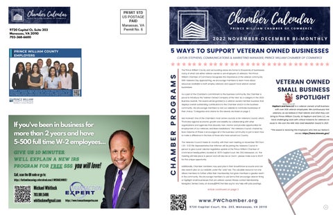 Prince William Chamber of Commerce | November-December 2022 Bi-Monthly by princewilliamchamberofcommerce - Issuu
