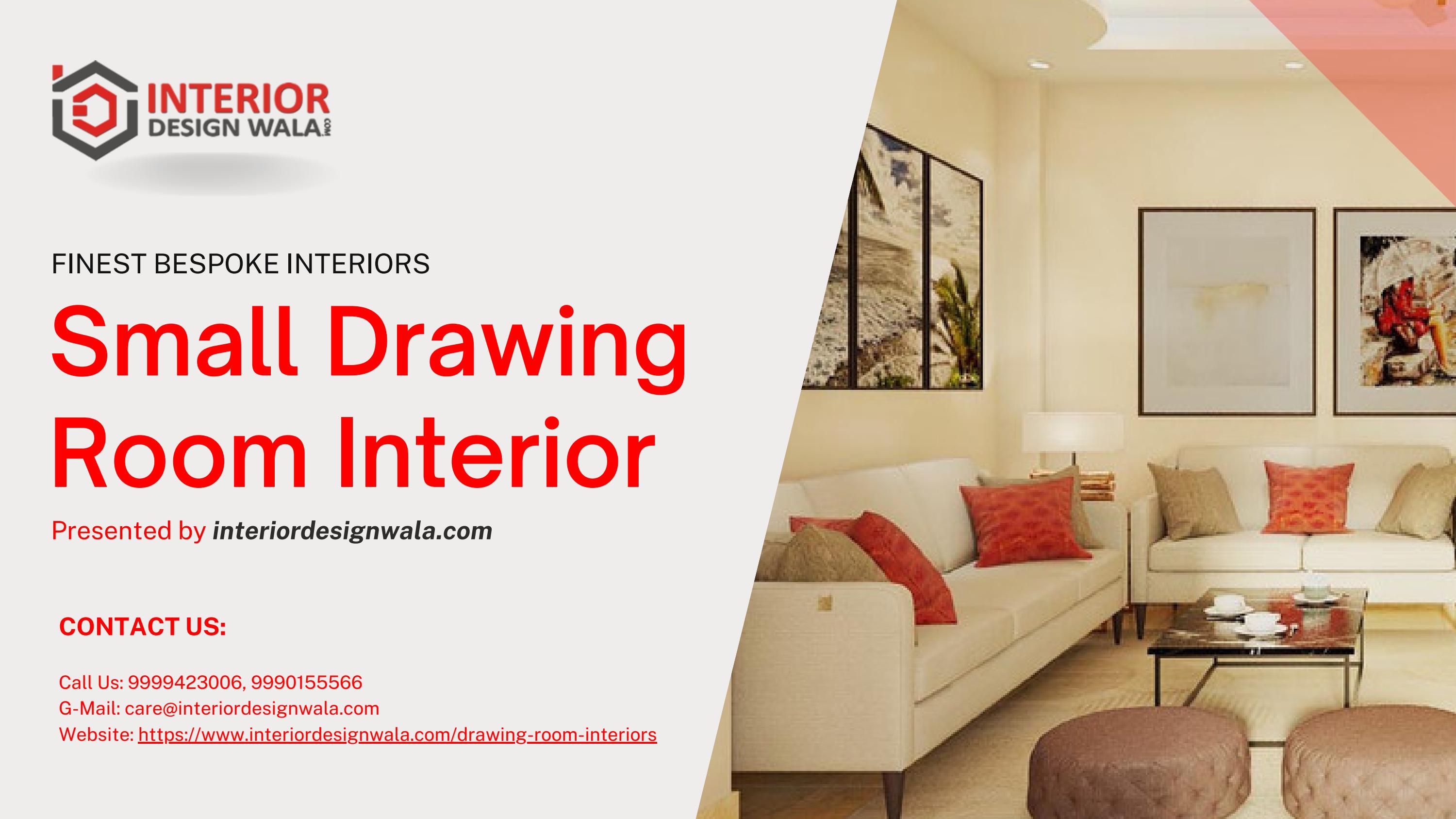Small Drawing Room Interior by InteriorDesign Wala - Issuu