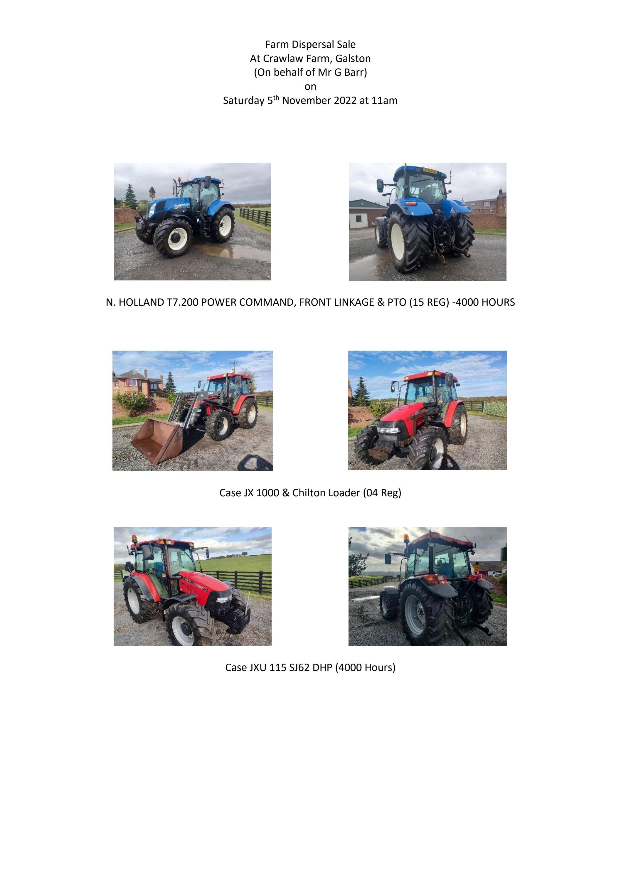LANARK Crawlaw Farm Sale 5/11/22 at 11am by lawrieandsymington Issuu