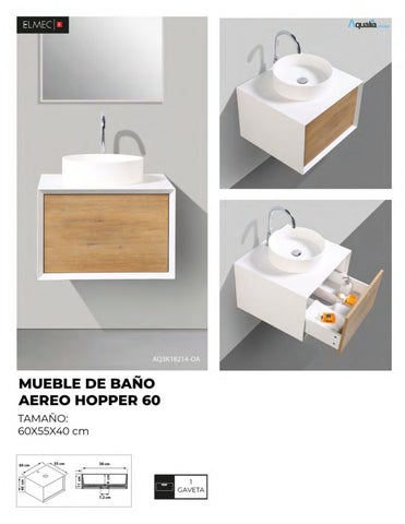 Elmec PANAMA 家具目录 德文 MUEBLES PARA BAÑOS 第 10 页