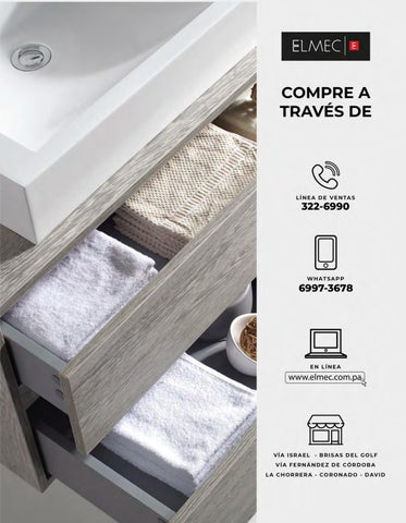 Elmec PANAMA 家具目录 德文 MUEBLES PARA BAÑOS 第 22 页