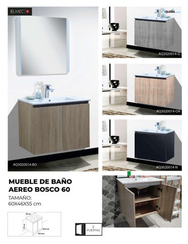 Elmec PANAMA 家具目录 德文 MUEBLES PARA BAÑOS 第 4 页