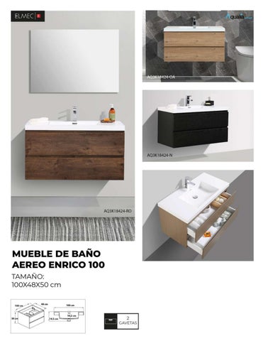 Elmec PANAMA 家具目录 德文 MUEBLES PARA BAÑOS 第 8 页