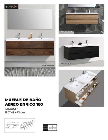 Elmec PANAMA 家具目录 德文 MUEBLES PARA BAÑOS 第 9 页