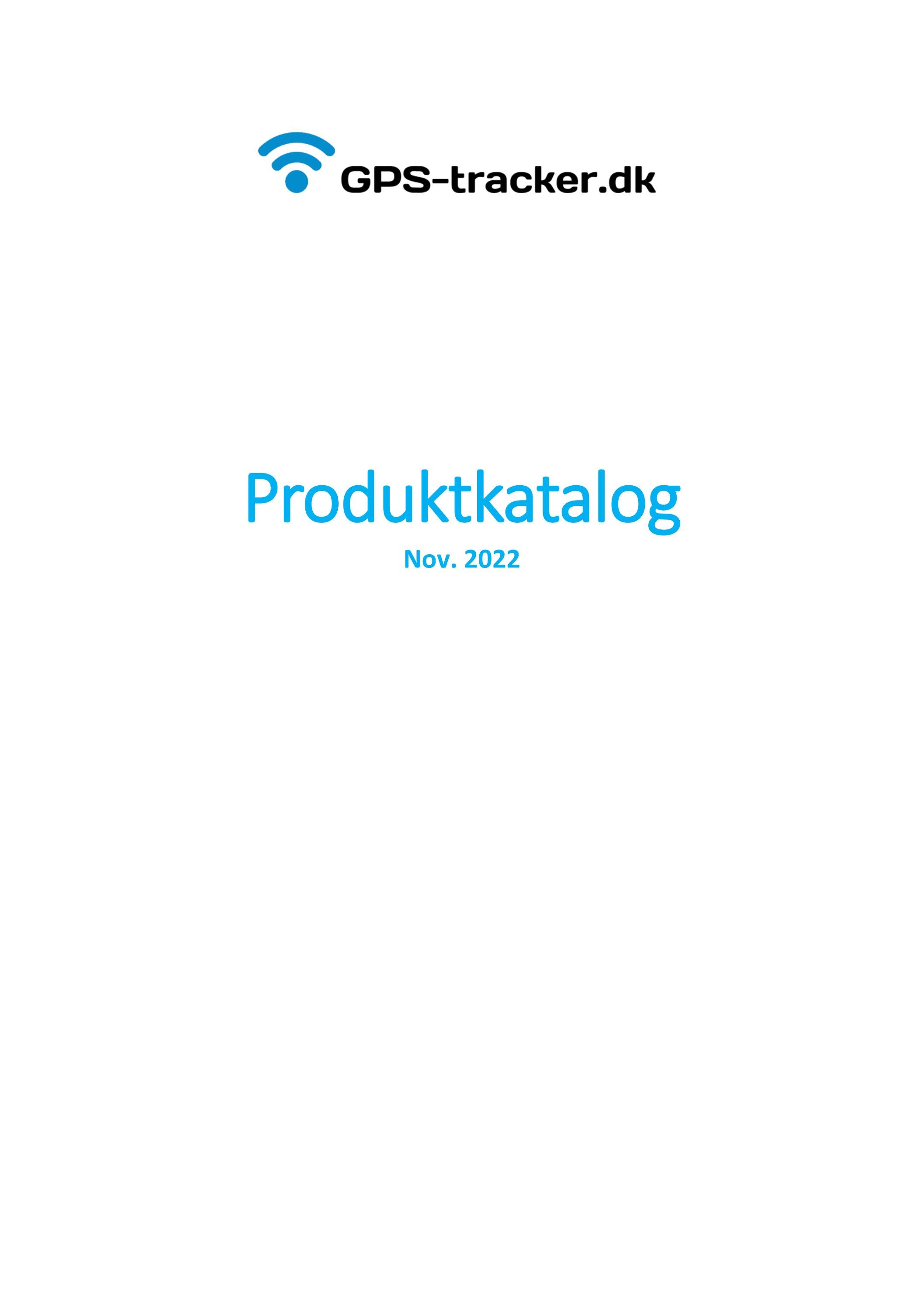 GPStracker.dk Produkt Katalog 2022 by GSM Teknik Issuu