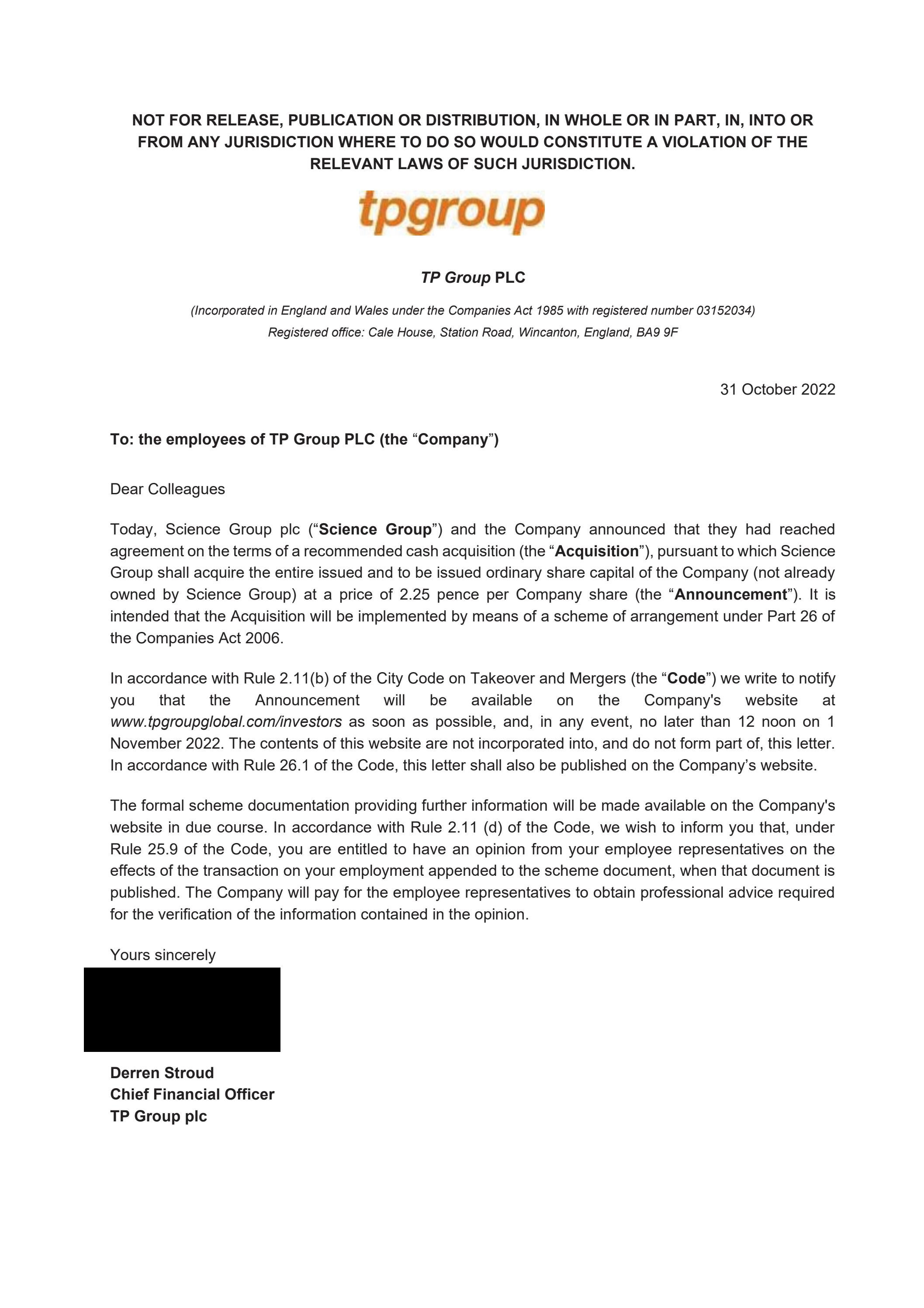 rule-2-11-employee-letter-tp-group-plc-by-science-group-issuu