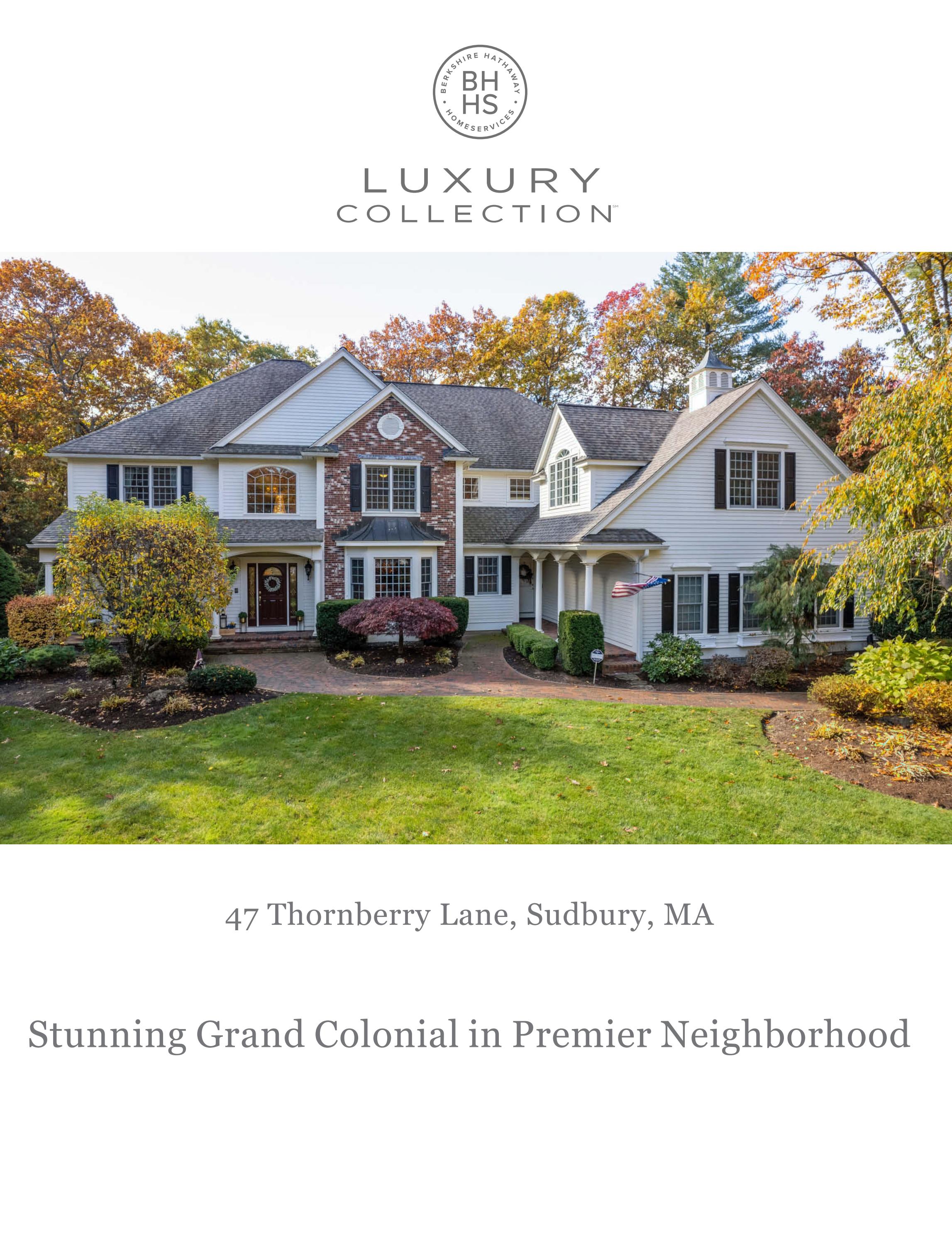 47 Thornberry Lane, Sudbury, MA 01776 by Issuu