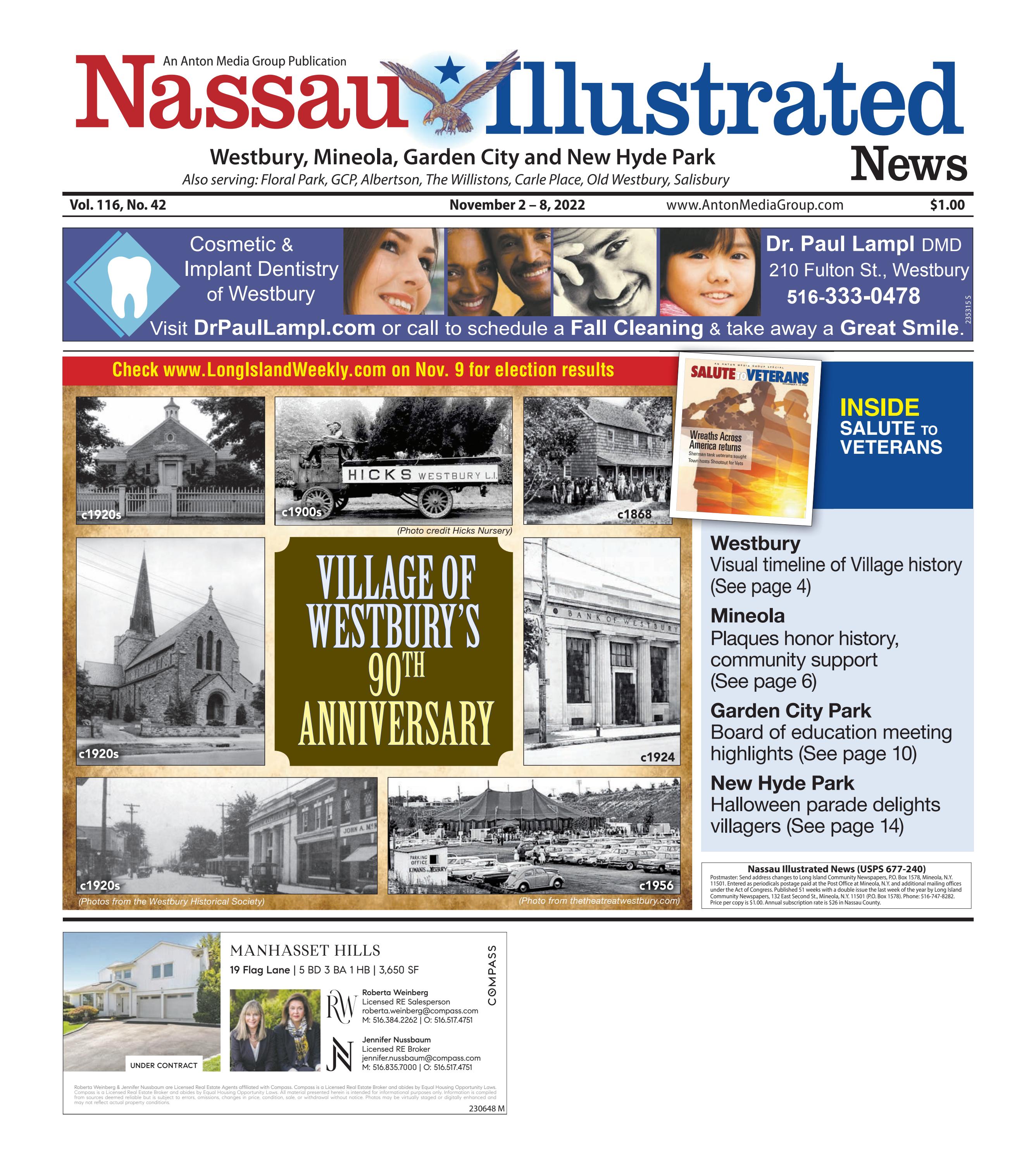 Nassau Illustrated News 11/2/22 edition is published weekly by Anton Media Group. by Anton