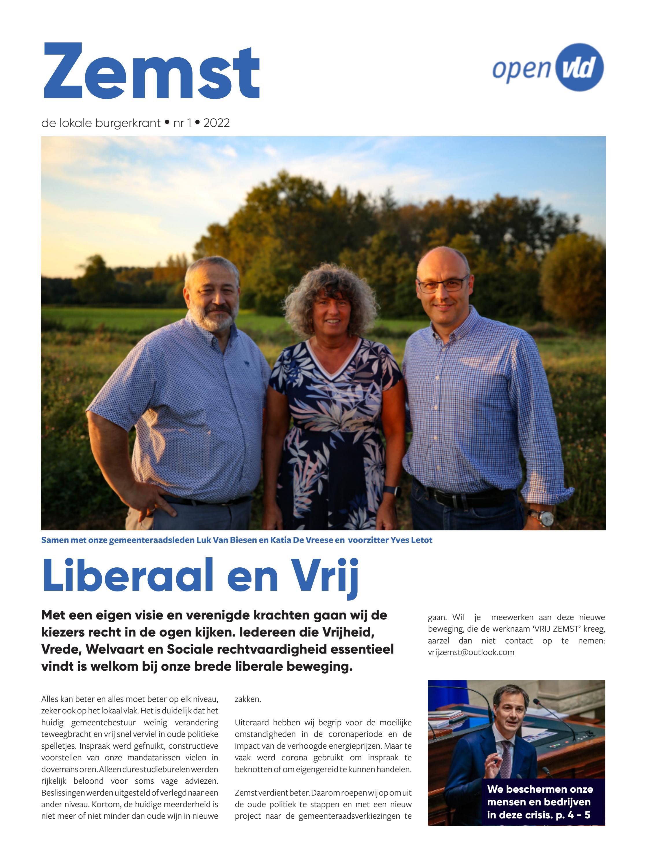 Oktober 2022 Zemst by Open Vld Lokaal Issuu