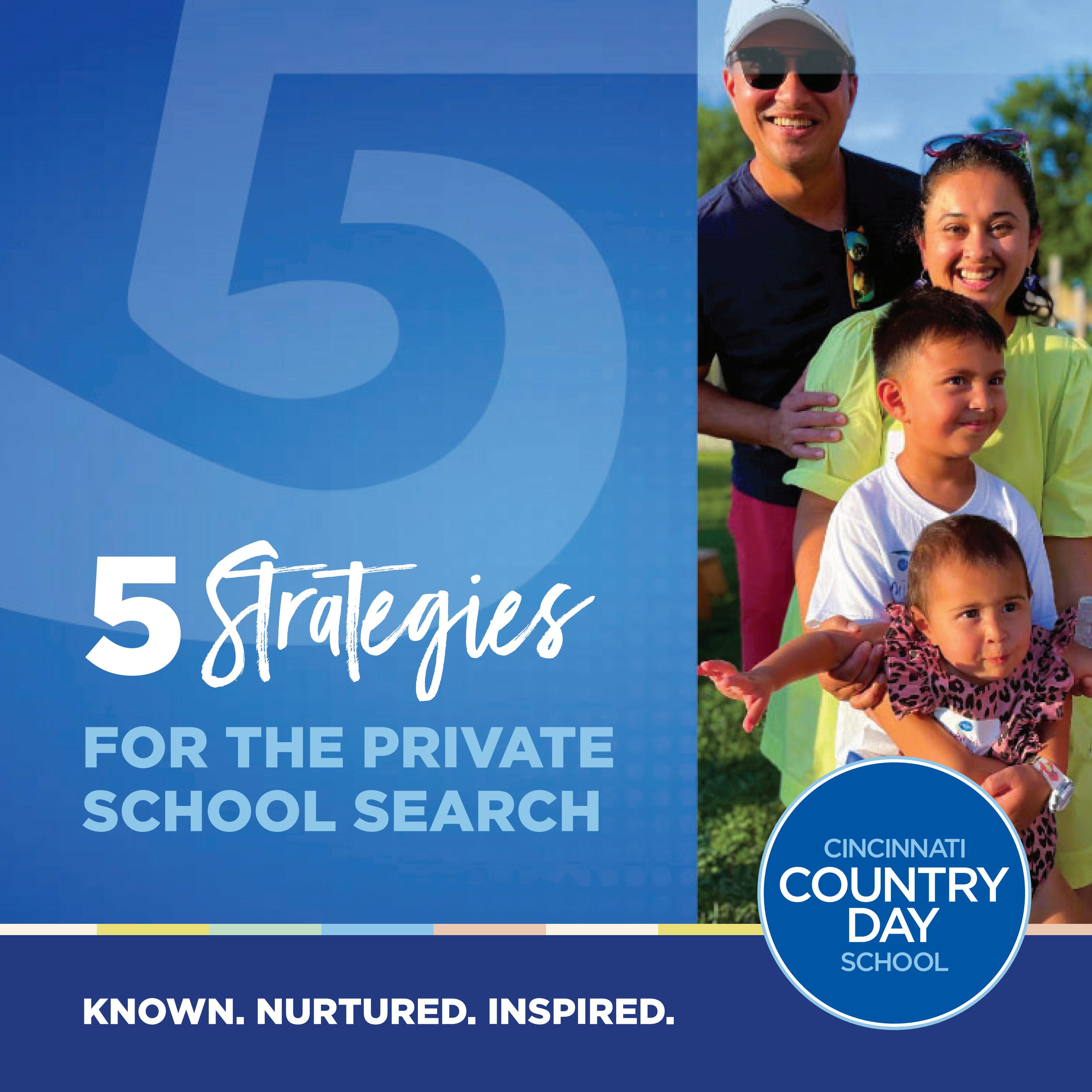 5 Strategies for the Private School Search by Cincinnati Country Day