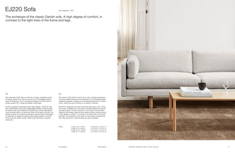 Fredericia Furniture Erik Jørgensen 沙发 目录 2022 第 11 页