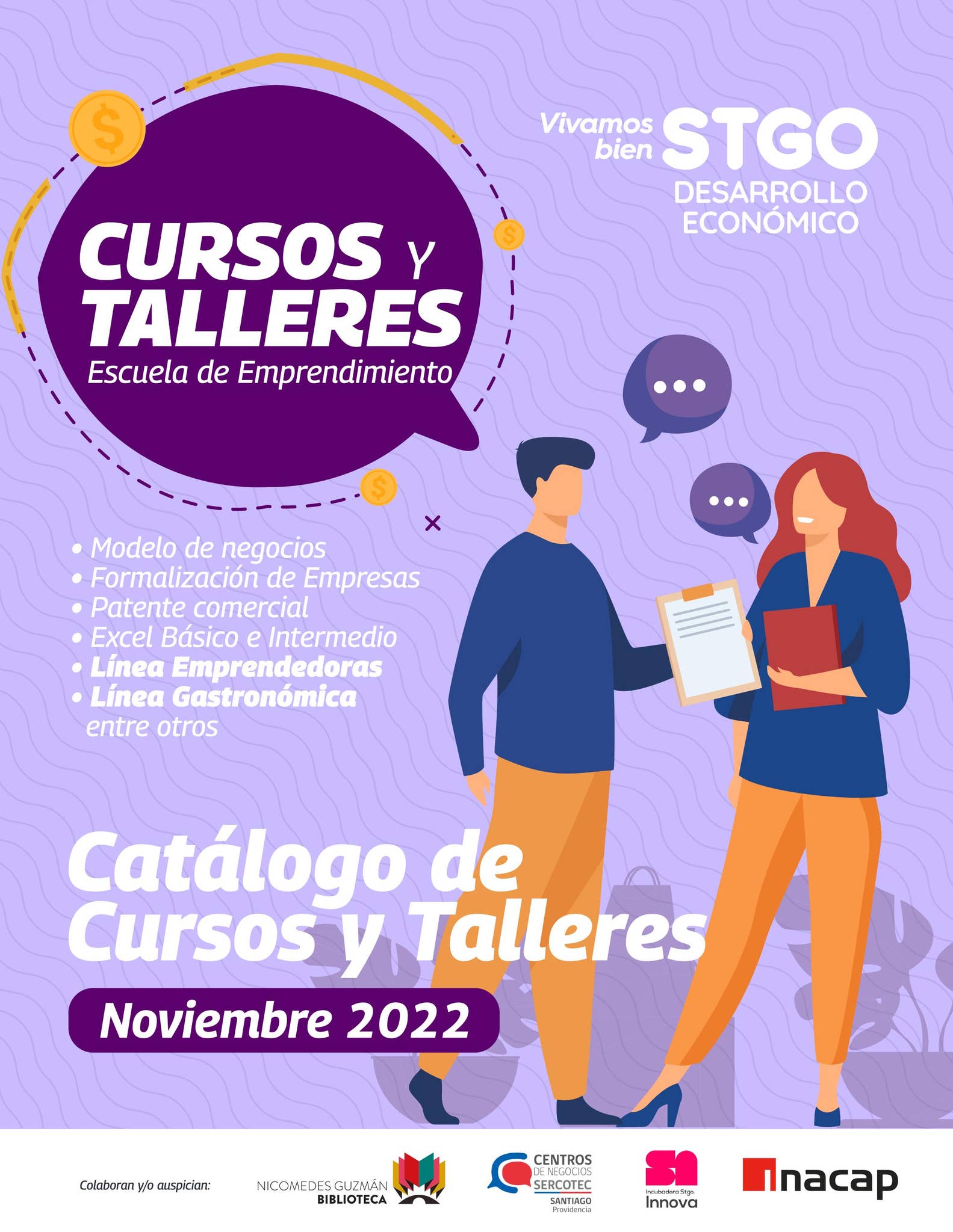 Cursos y Talleres Escuela de Emprendimiento noviembre 2022 by ...
