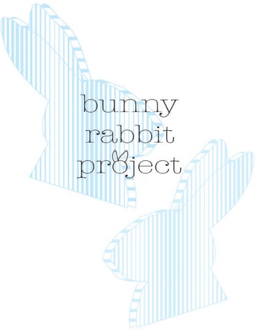 Bunny Rabbit Project by ALEXIAKKSS - Issuu