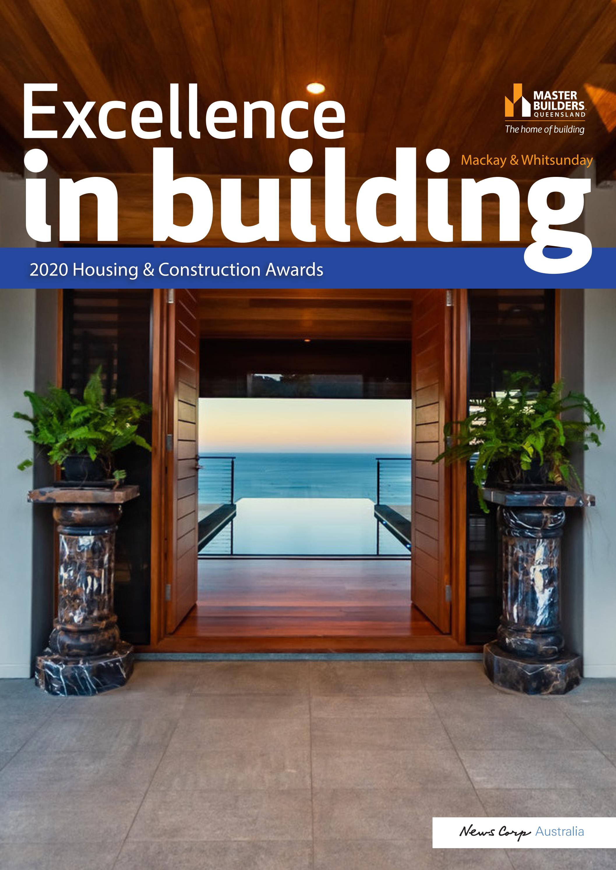 Housing & Construction Awards 2020 Excellence in Building Mackay