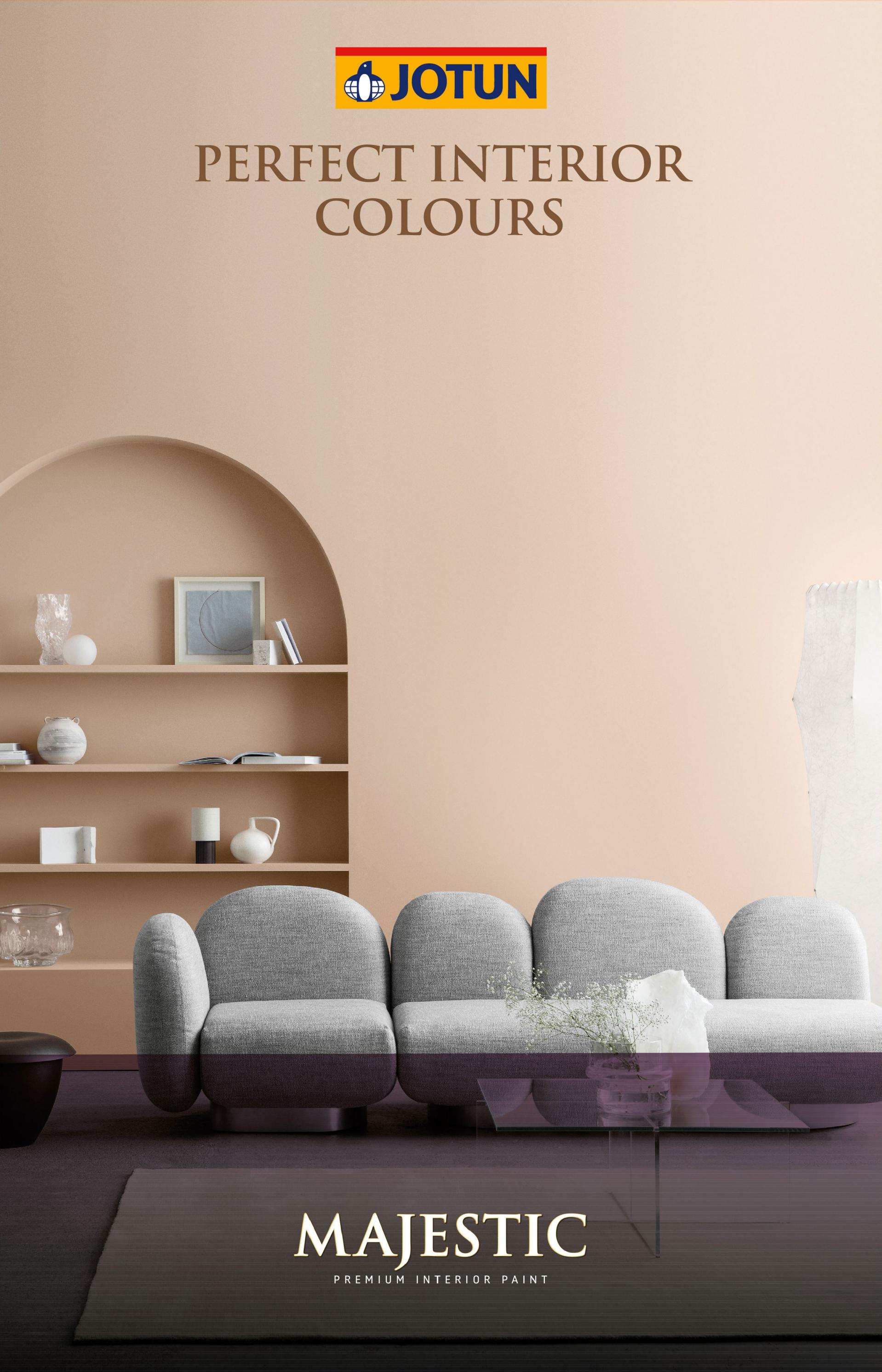 Thailand Majestic Perfect Interior Colours 2022 by Jotun Paints Asia