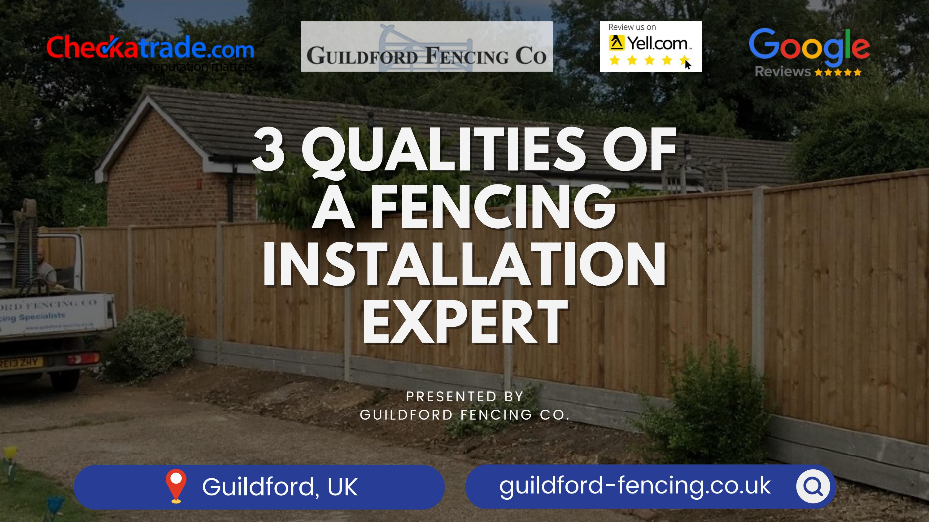 3 Qualities of a Fencing Installation Expert by John Jewson Issuu