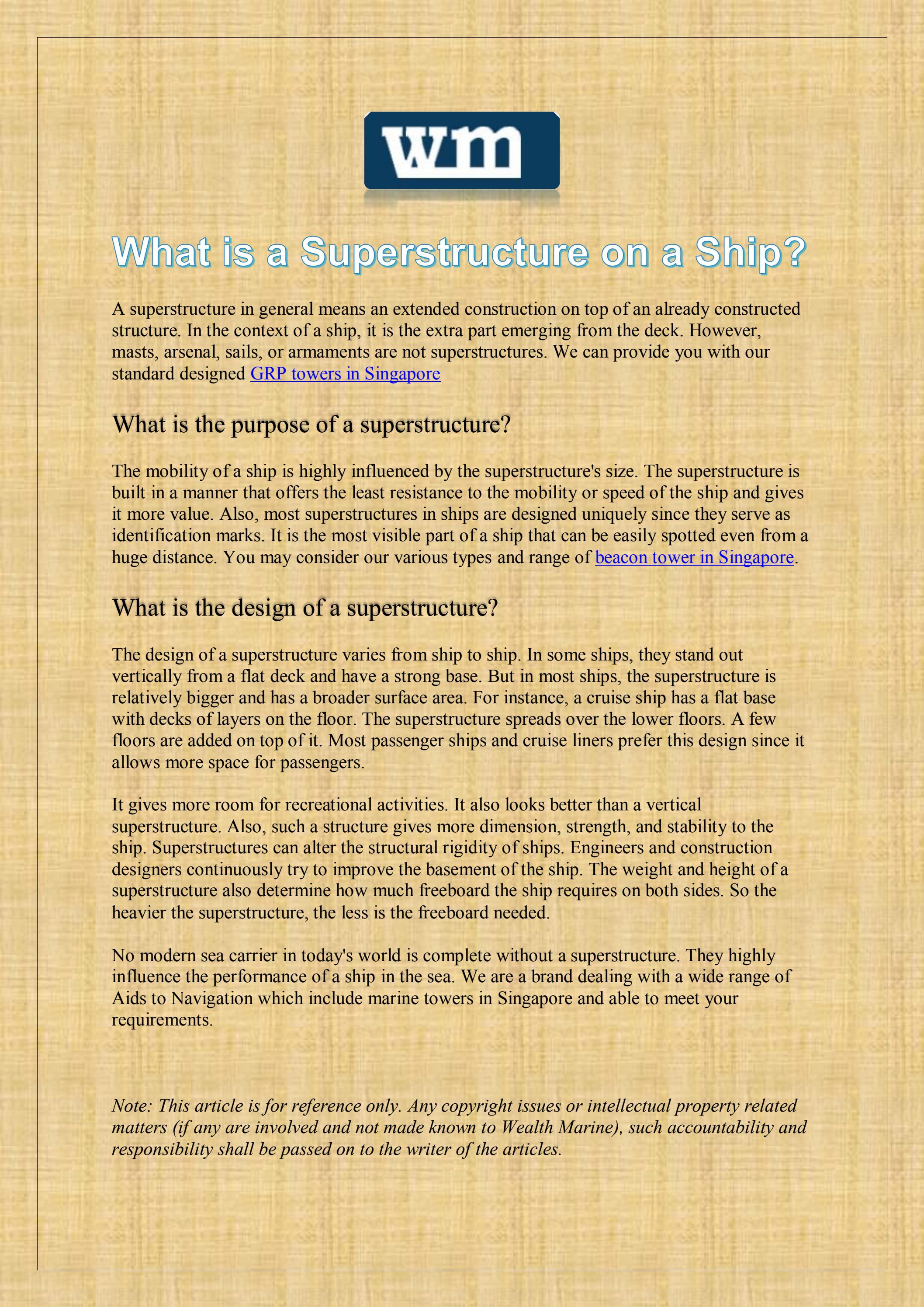 What Is A Superstructure On A Ship By Wealth Marine Issuu what-is-a-superstructure-on-a-ship-by-wealth-marine-issuu