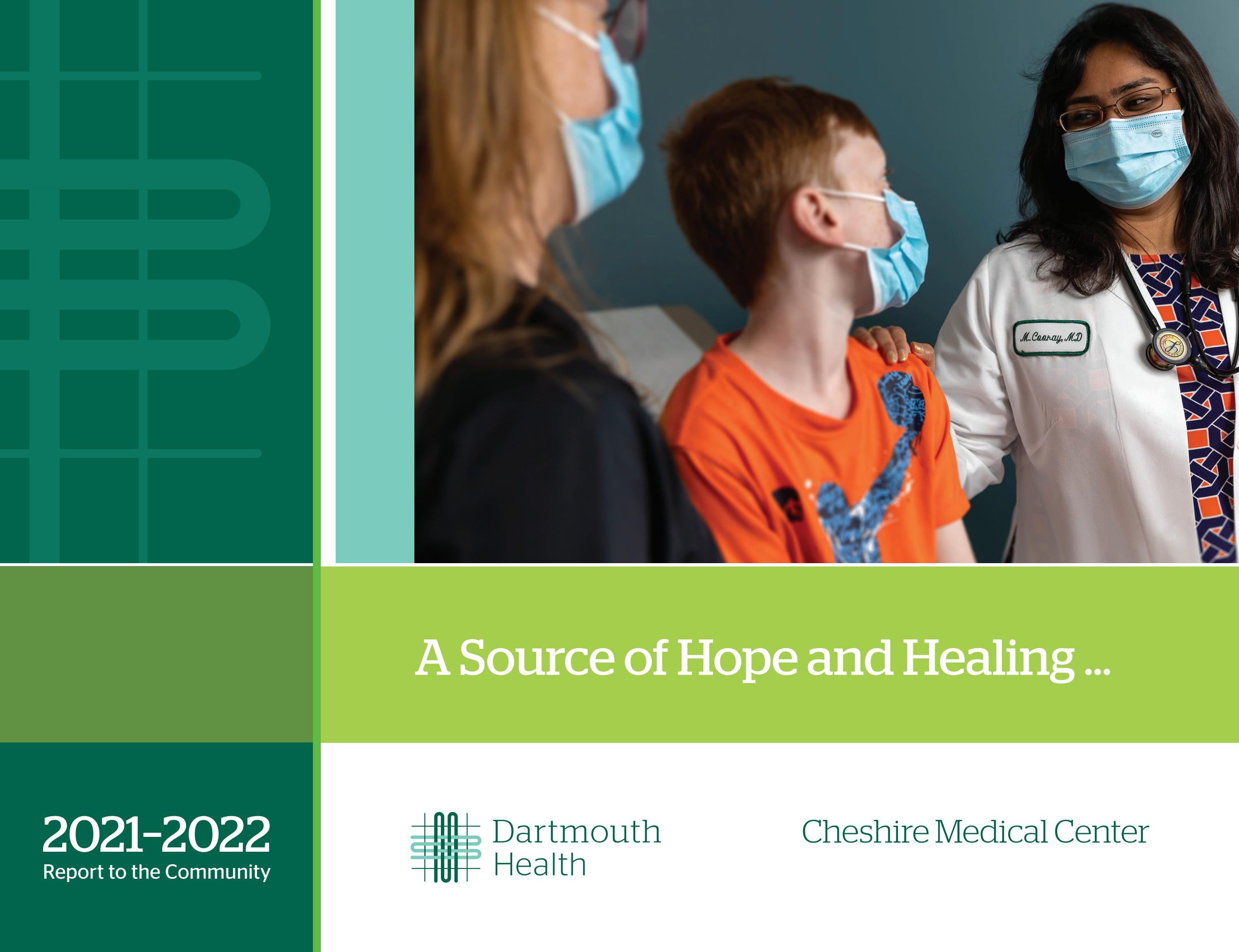 Cheshire Medical Center 20212022 Report to the Community by Cheshire