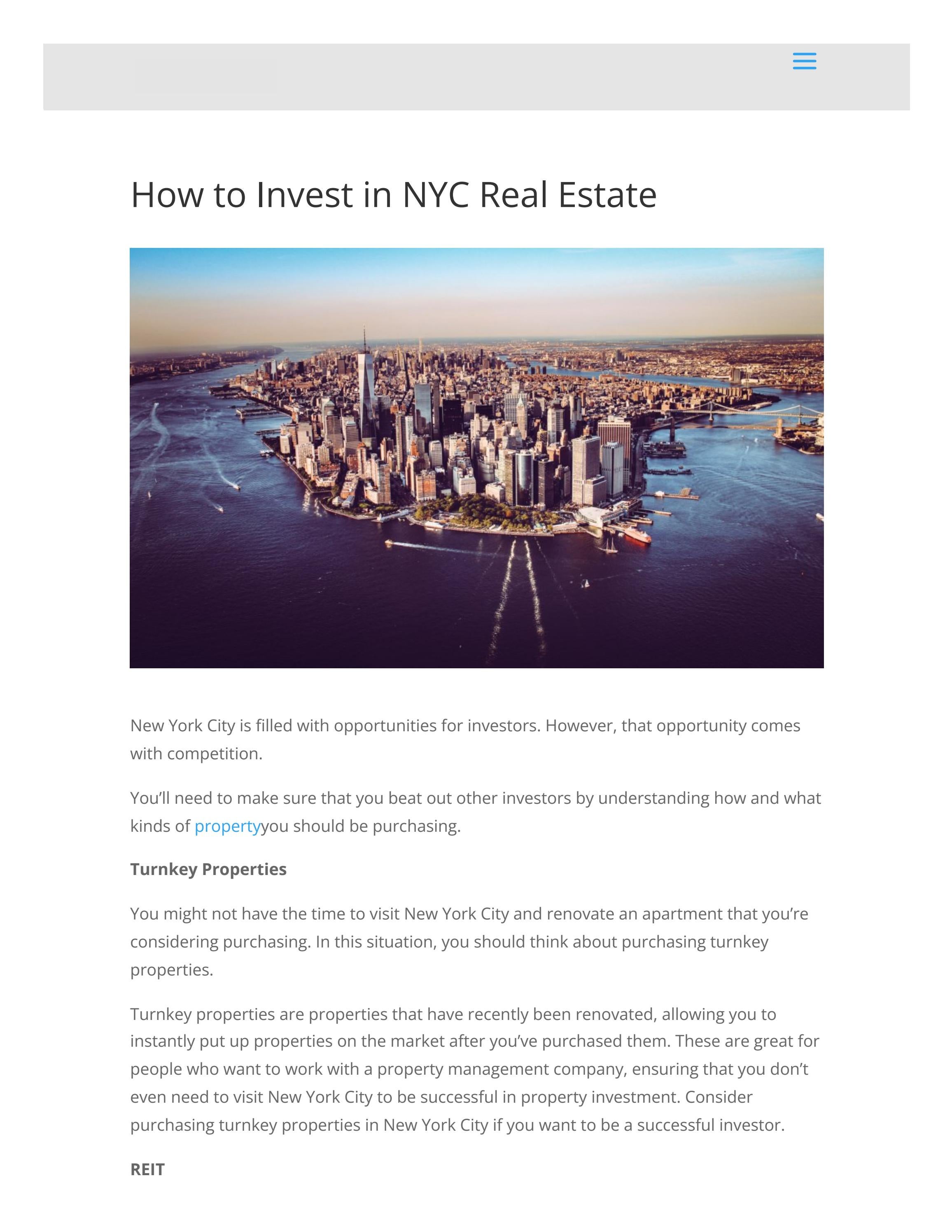 How to Invest in NYC Real Estate by Ezra Beyman Issuu
